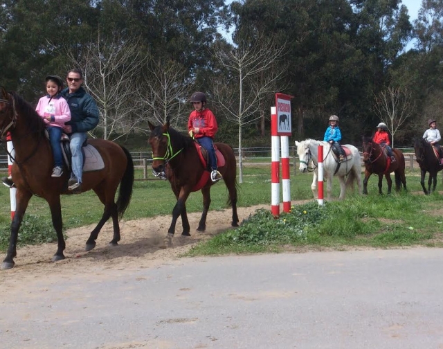 Excursion familiar a caballo
